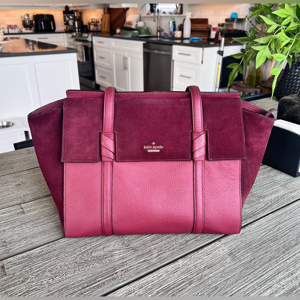 Kate Spade Suede Abigail Bag
